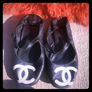 Chanel ballet flats